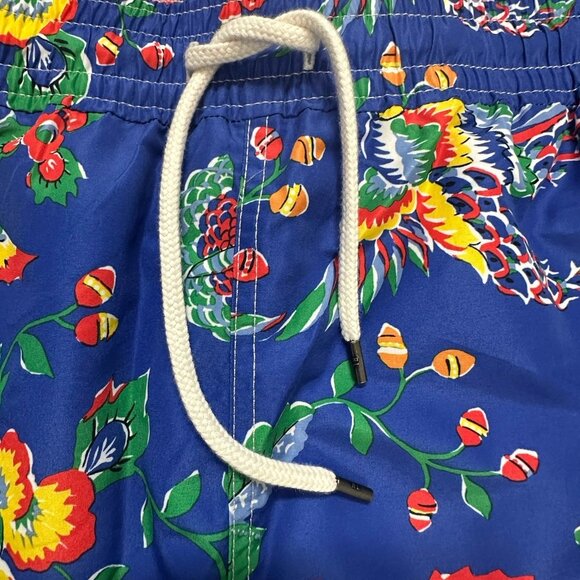 Polo Ralph Lauren Men’s 3XLT Swim Trunks Lined Shorts Pockets Drawstring Floral - Picture 3 of 11